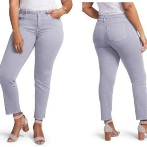 NYDJ Plus Size 28 Slim Straight Leg Ankle Jeans